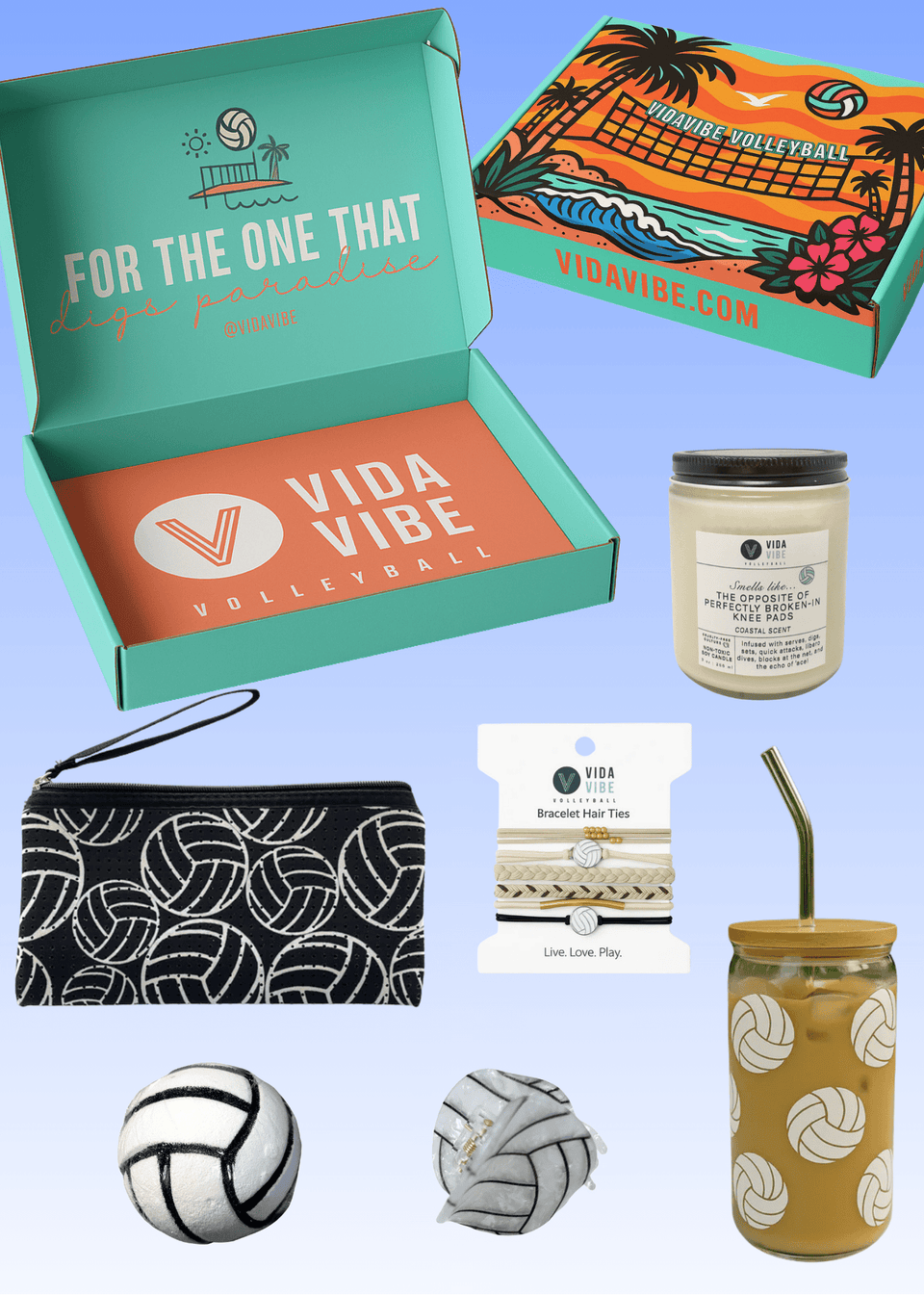 Self Care Volleyball Gift Bundle